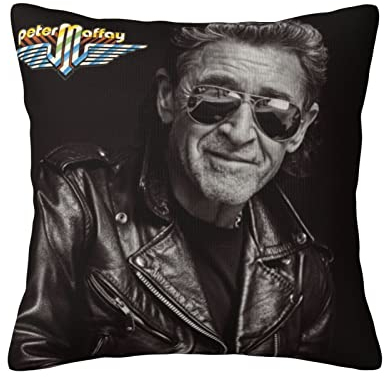 Peter German Maffay Kissenbezüge 45,7 x 45,7 cm, Bauernhaus-Kissenbezüge, Deko-Kissenbezug für drinnen und draußen