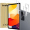 ivoler Pack de 2 Film de Protection d’écran en Verre Trempé pour Xiaomi Redmi Pad SE 11 Pouces (Pas pour Redmi Pad SE 8.7 Pouces), avec 2 pièces Caméra Arrière Protecteur, Anti Rayures, sans Bulles
