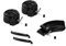 hauck Kinderwagen Schlauch Set 2x 12 Zoll & 1x 10 Zoll Durchmesser inkl. Reifenheber, Reifenschlauch Kompatibel mit Dreirad Buggy Rapid 3 Air (Pushchair Repair Kit 3WS, Schwarz)