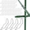 OAHAO 50PCS Plant Trellis Connecting Buckles,Garden Stakes Trellis Clips for Bamboo Canes,Garden Support Stakes Plant Climbing Frame Buckles for Tomato Cucumber Eggplant Vine Vegetable (16MM)