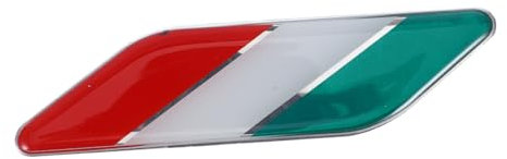 NIYANGLE 5Pcs Adesivi Per Auto Bandiera Italia Car Decal Adesivi Bandiera Italia Adesivo Per Bandiera Adesivi E Decalcomanie Bandiera Italia Adesivo Auto Adesivi Per Bandiera Adesivo