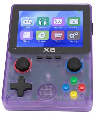 Handheld Game Console Built in 11 Emulators, 3.5 Inch IPS Screen Mini Portable Video Game Console with 32G Memory Card 2000mAh Battery, Retro Gaming Console, Birthday Gifts