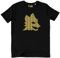 AS Roma T-Shirt Lupetto Stampato, Adulto, Nera, M