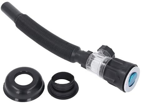 Kit Completo di Scarico Flessibile con Antiodore per Lavandino e Doccia del Bagno - Tubi di Scarico per Foro 1 1/4-1 1/2 Pollici per Scarichi