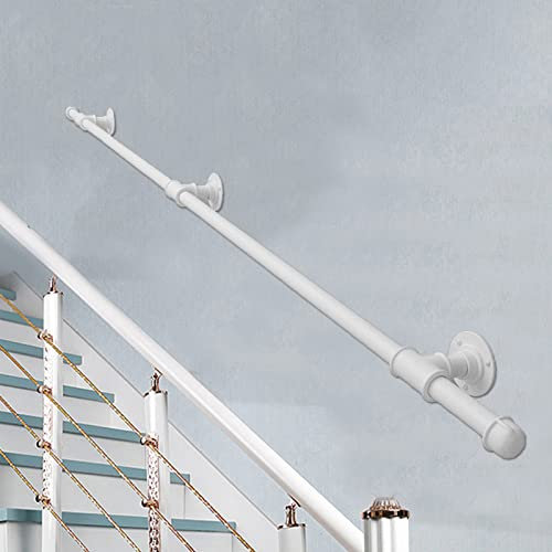 HUJIEAAA Handlauf-Geländer-Set für Villa, Loft, Korridor, Dachbodentreppe, rutschfeste Stützstange für behinderte ältere Menschen, Haltegriff für den Außenbereich, 240 cm