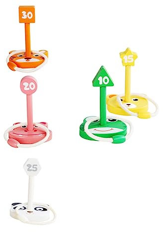 MUSISALY Interactive Ring Toss Toy Throwing Toy for Boys and Girls Ring Toss Game for Adults Boys and Plaything for Educational Plaything