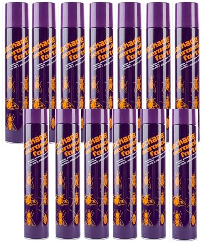 PACK 12 UNIDADES Stockade aerosol forte 750ml - Huvepharma. Insecticida piretroide para insectos voladores y rastreros. Largo alcance.