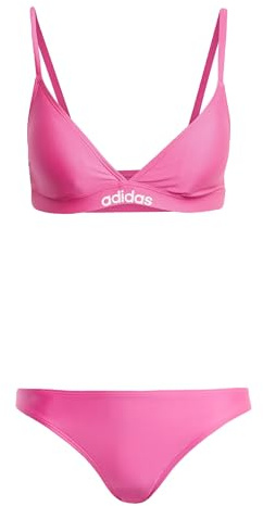 adidas Women's Triangle Bikini Set mit 2-Wege-verstellbaren Trägern