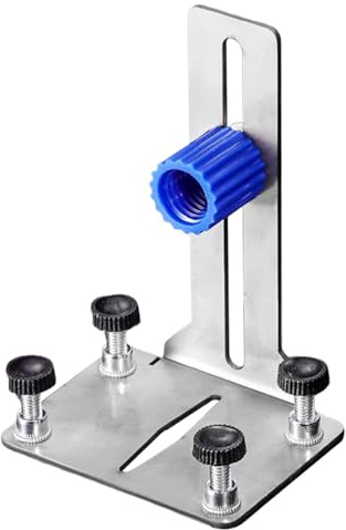Nybhyjka Wall Mount for TV | Wall Mount Level Tool Bracket - Stainless Steel Thickened Holder with 15mm 6mm Interfaces Wall-Mounted Stand for Bathroom Bedroom Fireplace Kitchen Home Outdoor Garden