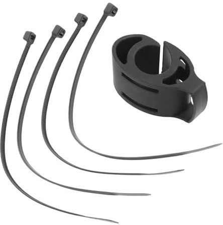 NiuLumea Supporto per orologio da manubrio per bicicletta, compatibile con orologi sportivi Garmin Forerunner GPS, per ciclismo e allenamento multisport, nero