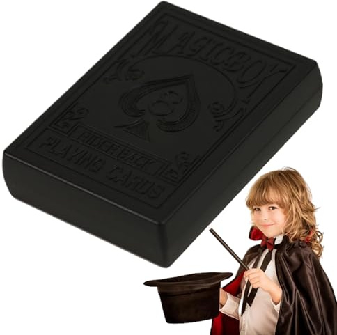 Magic Trick Scene - Card Restore Tool 9.7x2x7.2cm, Card Repair Box, Shredded Illusion Gadgets | Stylish Makeup Restoration Device