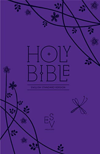 ESV COMPACT BIBLE PURPLE LTH