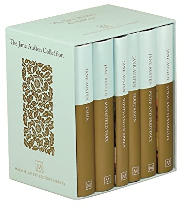 The Jane Austen Collection: Containing: Emma, Pride and Prejudice, Sense and Sensibility, Mansfield Park, Northanger Abbey and Persuasion - all illustrated (Macmillan Collector's Library)
