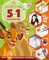 Disney The Lion King: 5 in 1 Colouring (With dot-to-dot, colour-by-numbers, copy colouring, and more!)