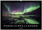 Nordlichtkalender (Wandkalender 2025 DIN A2 quer), CALVENDO Monatskalender