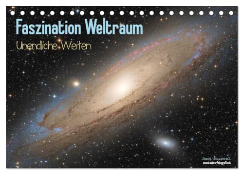 Faszination Weltraum - unendliche Weiten (Tischkalender 2026 DIN A5 quer), CALVENDO Monatskalender (CALVENDO Wissenschaft)