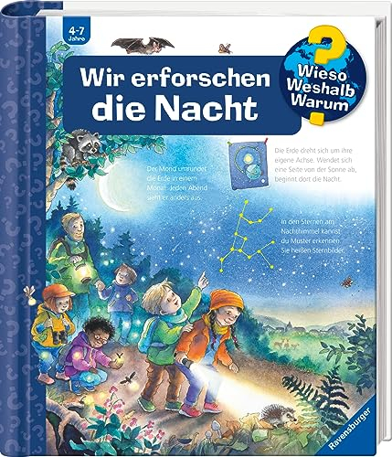 Wieso? Weshalb? Warum?, Band 48 - Wir erforschen die Nacht (Sachbuch ab 4 Jahre - mit Klappen) (Kernreihe (4-7 J.), 48)