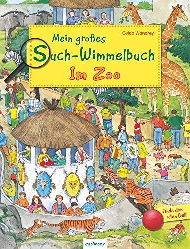 Im Zoo (Mein großes Such-Wimmelbuch)