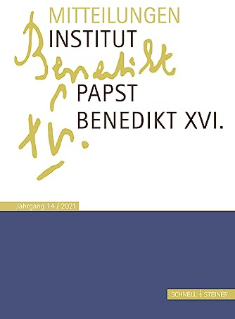 Mitteilungen Institut Papst Benedikt XVI.: Bd. 14
