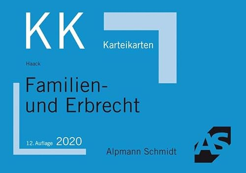 Karteikarten Familien- und Erbrecht (Karteikarten Zivilrecht)
