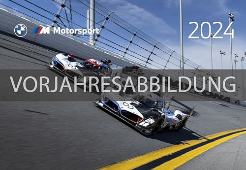 arti promotion - BMW M Motorsport 2025 Wandkalender, 49,5x34,2cm, Kalender mit rasanten Abbildungen der BMW Motorsport-Schmiede, Geschwindigkeit ist in dieser Welt alles, mit Spiralbindung