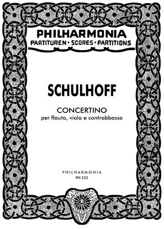 Concertino für Flöte, Viola und Kontrabass - Taschenpartitur