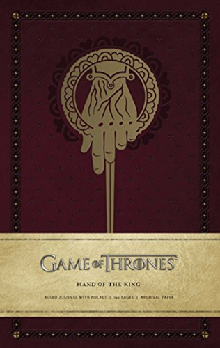 Insight Editions Game of Thrones Hand of the King: Hardcover Ruled Journal