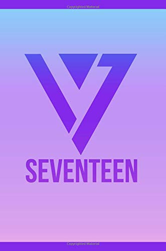 Seventeen 17 Logo KPOP Notebook Journal Diary Carats: KPOP Journal Notebook