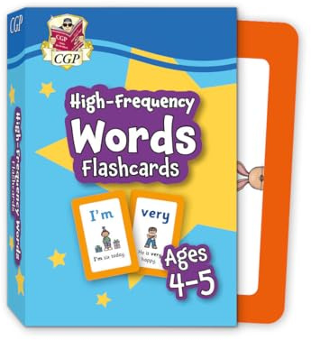 High-Frequency Words Flashcards for Ages 4-5 (Reception) (CGP Reception Activity Books and Cards)