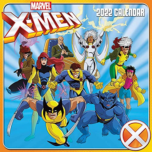 X-Men Kalender 2022 – Monatsplaner 30 cm x 30 cm – Offizielles Merchandise-Produkt