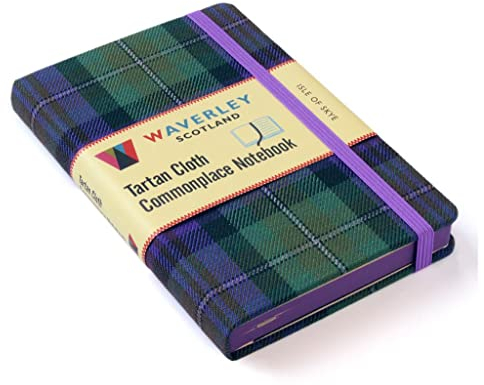 Waverley (M): Isle of Skye Tartan Cloth Commonplace Notebook