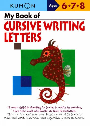 Kumon My Book of Cursive Writing: Letters (Kumon Workbooks)