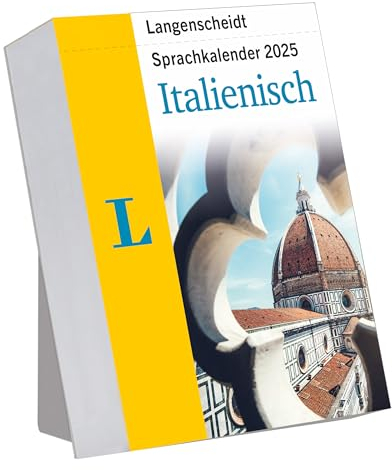 Langenscheidt Sprachkalender Italienisch 2025: Tagesabreißkalender