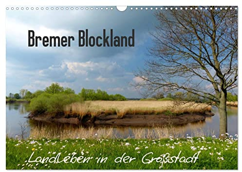 Bremer Blockland - Landleben in der Großstadt (Wandkalender 2026 DIN A3 quer), CALVENDO Monatskalender: Kaum zu glauben, das Blockland ist ein ... bestimmen hier das Bild. (CALVENDO Natur)