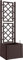 ferramenta-utensili Fioriera rattan moka con spalliera lt 35 cm 43x43 h/cm 142 riserva d' acqua
