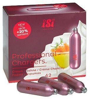 New Charger Ricarica Sifone Panna CO2 (confezione 50 pz) Bartender Cocktail
