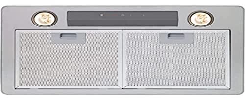 Cata | Campana Extractora | Modelo GL 75 X | Campana Grupo Filtrante | 4 Niveles de Extracción, 3 + 1 TURBO | 80 cm de Ancho | Clase de Eficiencia Energética A | Acabado en Acero Inoxidable