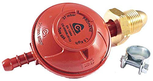 Buffalo Pressure Regulator - Fits Buffalo barbecue and Big Flame burner. (Product codes: P111 - L492 - L493 - L491 & U022) - N449