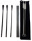 JASHII Matte Löffel mit langem Griff, Cocktail-Rührlöffel, Eistee, Kaffeelöffel mit 21,8 cm langem Griff, gebürsteter SUS304 Edelstahl, 6 Stück