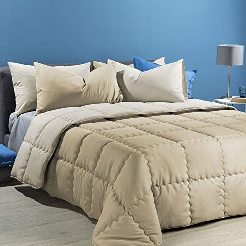 Caleffi - Trapunta Modern Tinta Unita Matrimoniale Vaniglia