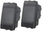 2 Pezzi Invertitore Compatibile Con Bticino Living Light (Nero)