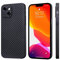 OUGIC Aramid Fiber Case for iPhone 14 with Carbon Fiber Texture, Super Slim Light Protective Cover Skin, Soft Touch Sturdy Durable Case Black