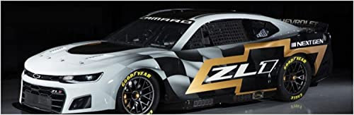 Salvinos J R Modell 1/24 NASCAR 2022 Next Generation Chevrolet Camaro ZL1 Rollout Kragen Kunststoff Modell SJMNGCC2022RO Geformte Farbe