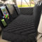 Gimars Protection Voiture Chien, 150 * 137cm Housse Voiture Chien Imperméable et Antidérapante, Universel Protection Siege Transport avec Maille Visuelle Fenêtre et Rangement Pochette