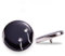 ftiemlovde 10 Edel Dirndl Knöpfe Schwarz Zum AnnäHen Metall mit Strass, Trachten Nachthemd Knopf Silber Mantel Groß，öSenknöPfe Aus Kupferlegierung Blazer ZierknöPfe (D10 23mm)