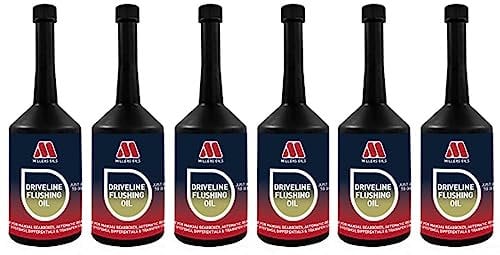 Millers Oils Driveline Flushing Oil, transmission oil additive, 500ml X6