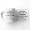 The Victorian Printing Co - in My Head I'm Baking - Funny Birthday Gift Mug and Coaster Set, Ceramic, 11 fl. oz.
