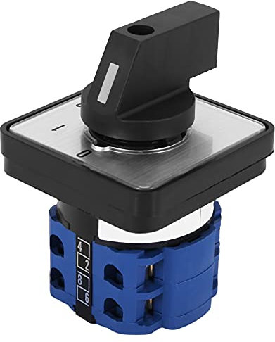 VENOAL 660V 20A Schalter 4-Poliger 2 Poliger Dreh Schalter Universal Dreh Nocken Schalter Motor Umkehr Schalter