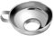 Embudo de acero inoxidable gourmet embudo de mermelada | Gran embudo de conservas de acero inoxidable con mango embudo de cuello ancho para la cocina, embudo de mermelada de acero inoxidable embudo de