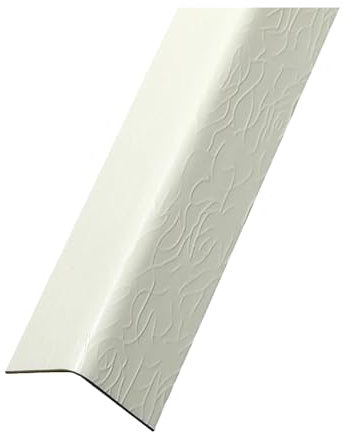 Eckenschutzwand Eckenschutzwand PVC-Eckschutz, Kantenschutz, Eckkanten-Zierstreifen, selbstklebender Schutzwinkel for Schränke mit Keramikfliesen und Tapeten(Beige Rose,100x2.5cm)